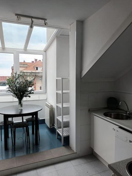 Atico Luminoso Con Terraza Apartment ซานตานเดร์ ภายนอก รูปภาพ
